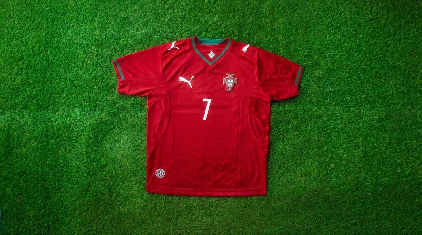 Franela adulto Portugal roja